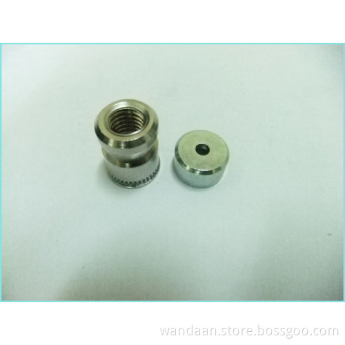 Small Fastener Ss Nut with Knurling